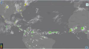 TOP: Cloud Top Height shown on BCI viewer 1 June 2015 at 00 UTC. BOTTOM: Convective Diagnosis Oceanic shown on BCI viewer 1 June 2015 at 00 UTC